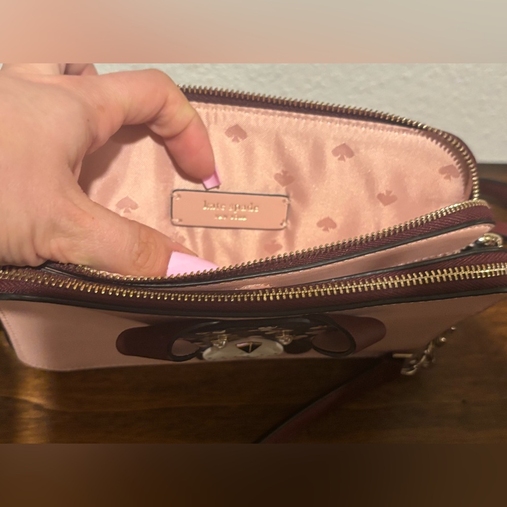 Kate Spade Pink Crossbody with Dog Motif - Picture 11 of 16